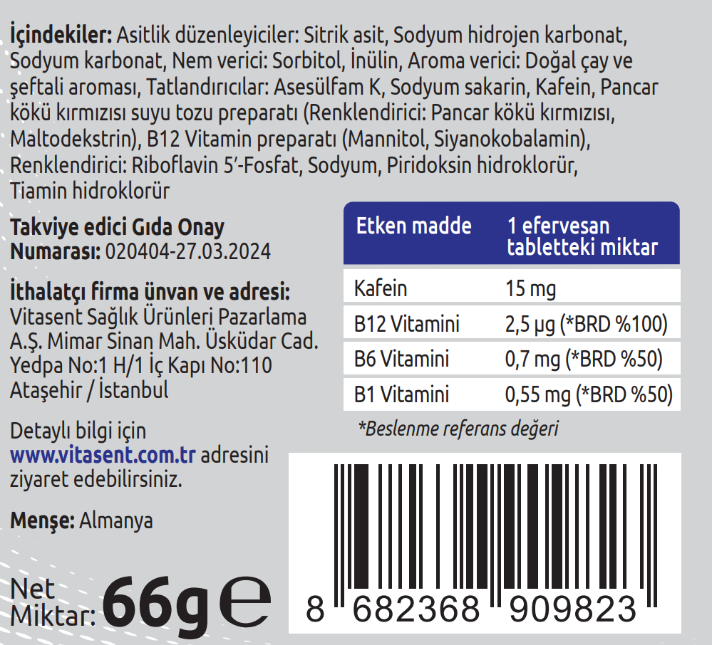 Vitasent Focus