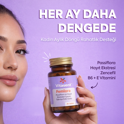 Femlora Regl Dönemi Konforu İçin Destekleyici Takviye