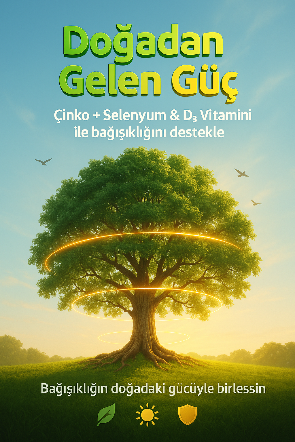 Vitasent Bağışıklık Desteği Paketi - Vit D3 ve Selenyum - Çinko