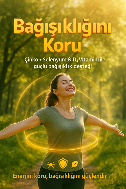 Vitasent Bağışıklık Desteği Paketi - Vit D3 ve Selenyum - Çinko