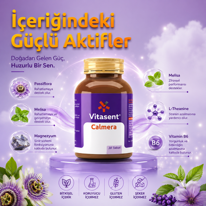 Calmera – Uyku ve Cilt Güzelliği İçin Destekleyici Takviye