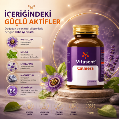 Calmera – Uyku ve Cilt Güzelliği İçin Destekleyici Takviye