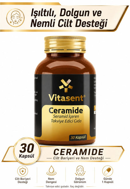 Ceramide - Cilt Bariyerini Güçlendiren Takviye Edici Gıda