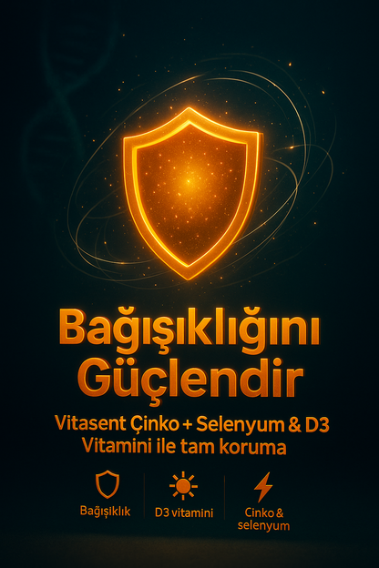 Vitasent Bağışıklık Desteği Paketi - Vit D3 ve Selenyum - Çinko