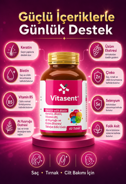 Vitasent Keratin,Biotin
