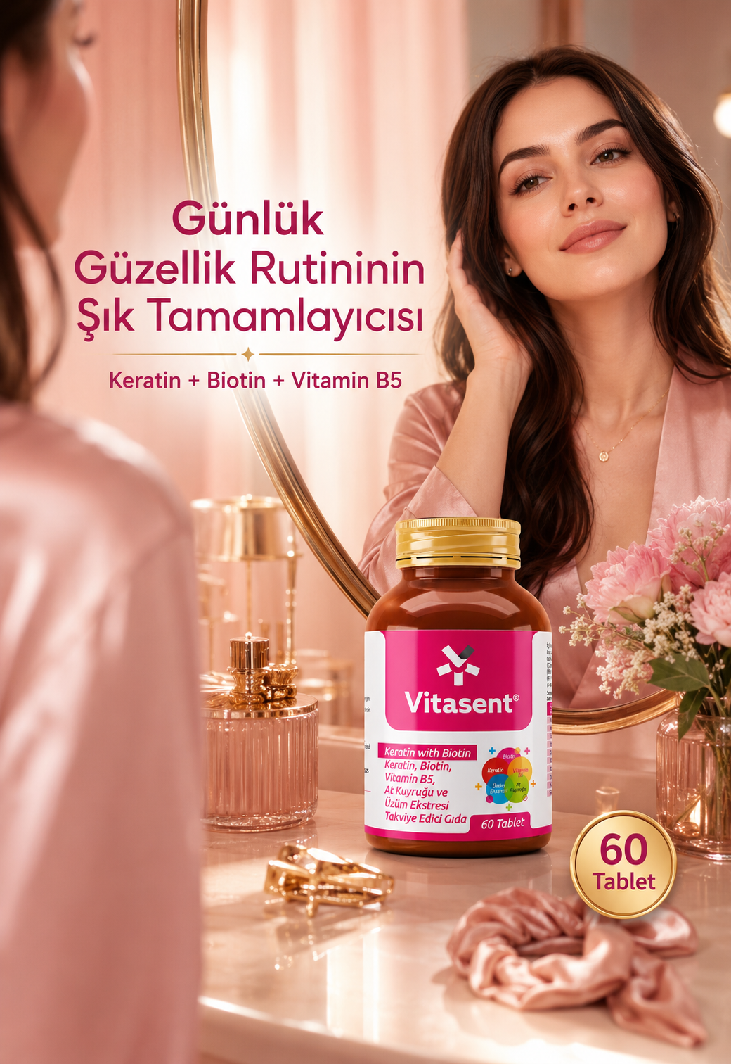 Vitasent Keratin,Biotin