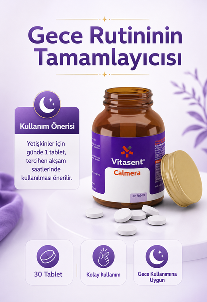 Calmera – Uyku ve Cilt Güzelliği İçin Destekleyici Takviye