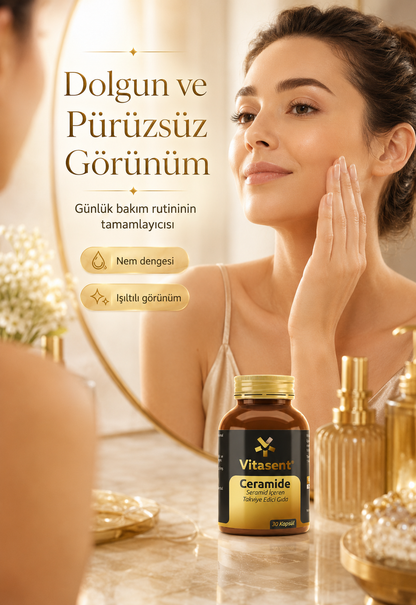 Ceramide - Cilt Bariyerini Güçlendiren Takviye Edici Gıda