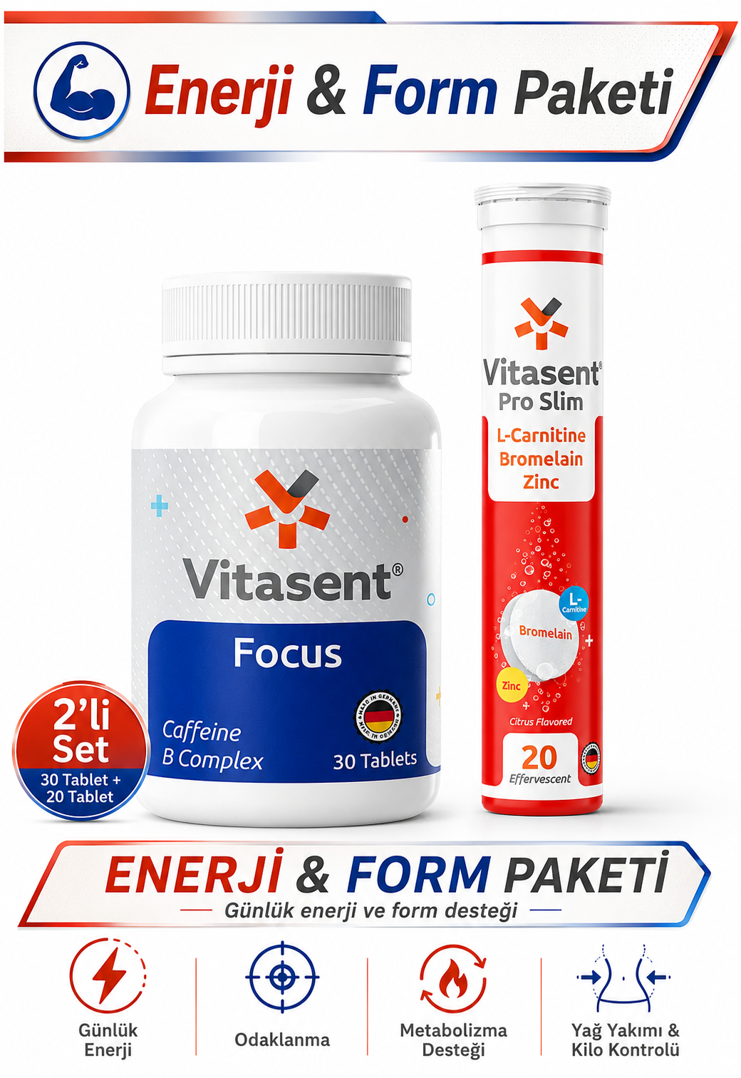 Vitasent Enerji & Form Paketi