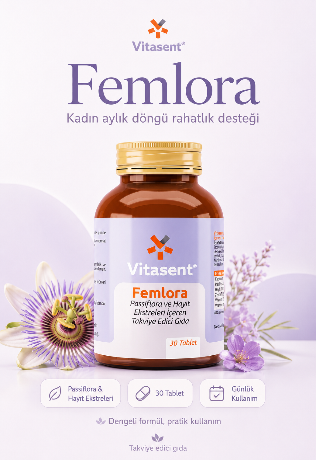 Femlora Regl Dönemi Konforu İçin Takviye