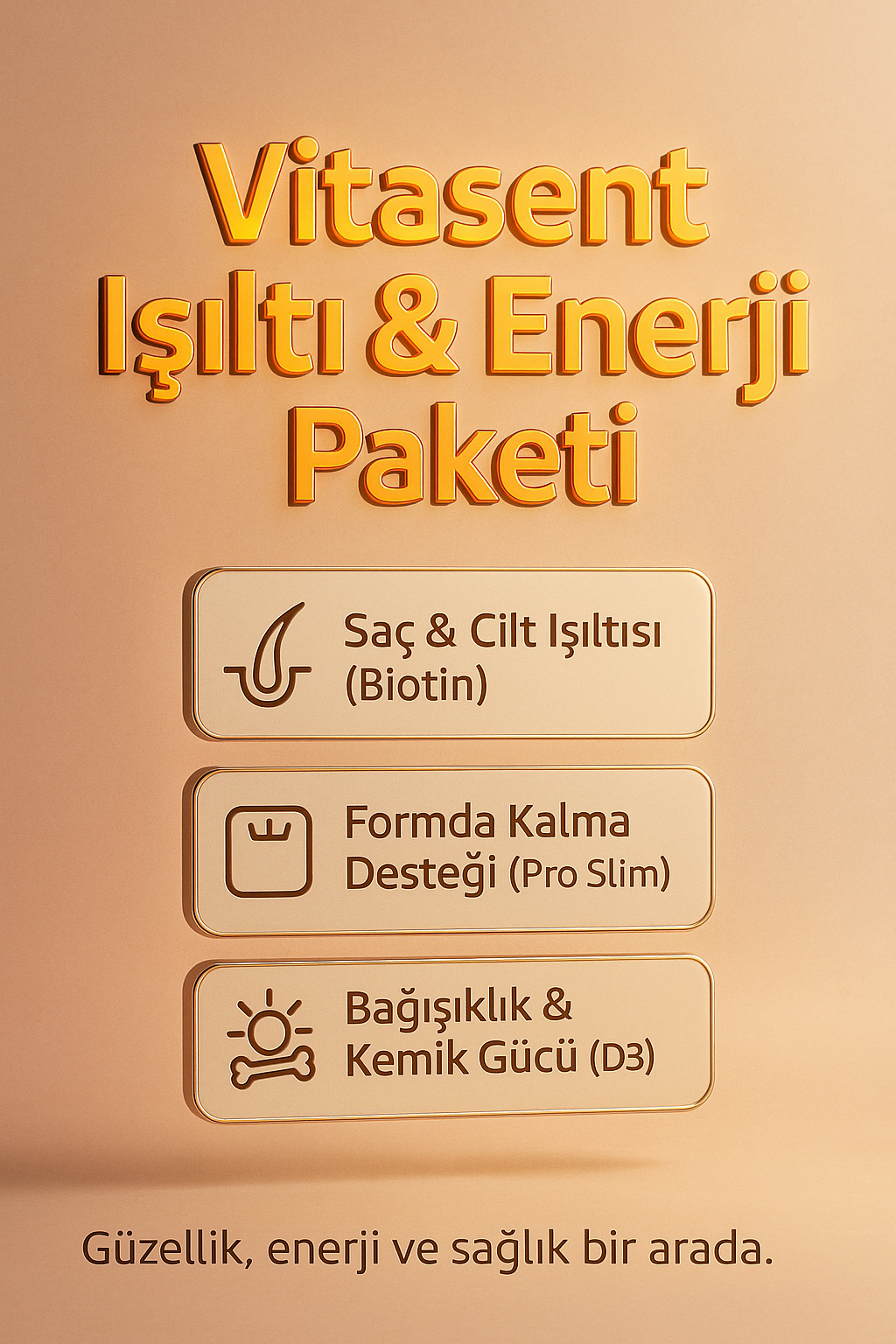 Vitasent Işıltı ve Enerji Paketi