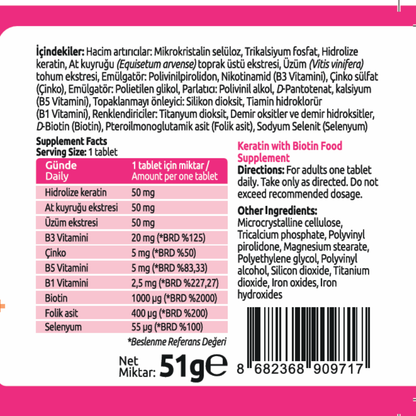 Vitasent Keratin,Biotin