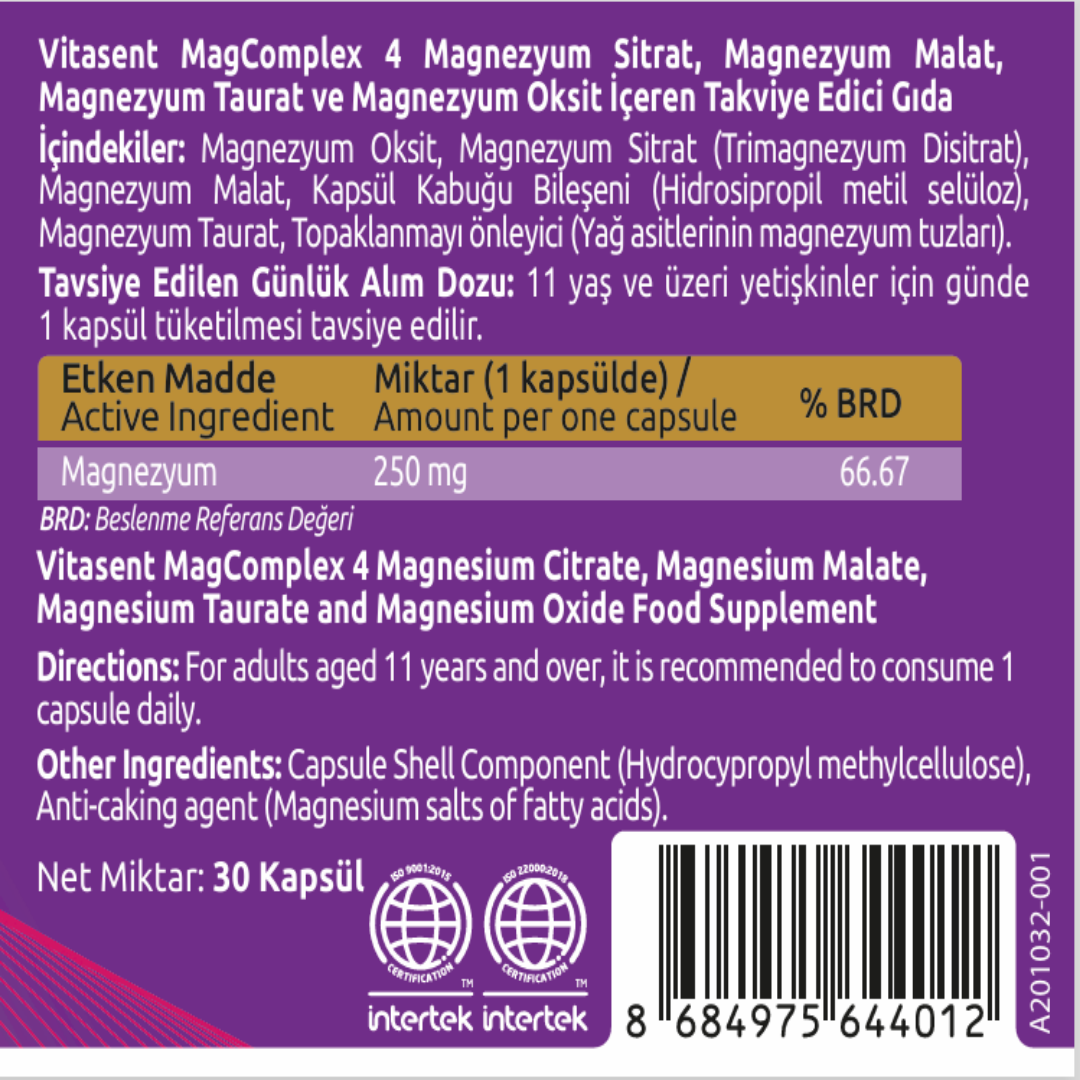 Vitasent MagComplex4