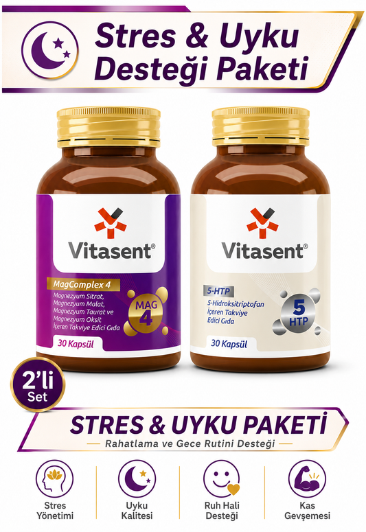 Vitasent Stres ve Uyku Desteği Paketi
